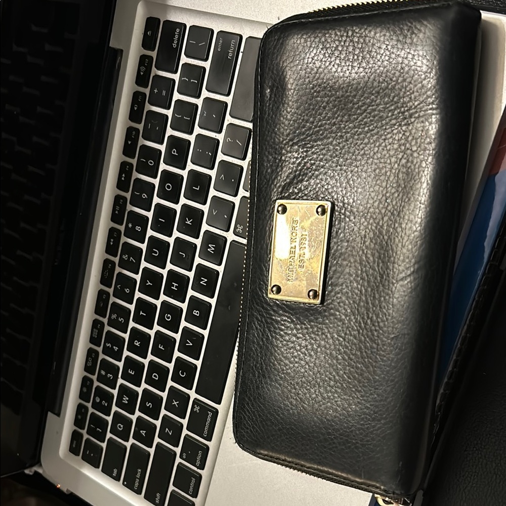 Michael Kors Black Leather Wallet